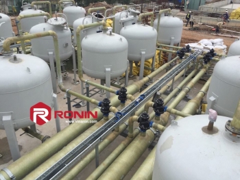 Cung cấp ống FRP và phụ kiện cho nhà máy Đạm Phú Mỹ