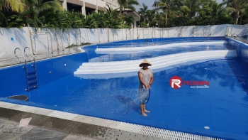 FRP Coating bể bơi cho Resort Grandvrio - Coco Bay - Đà Nẵng
