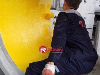 FRP Coating 12km đường ống bê tông dẫn nước sạch - vốn ODA - nhà thầu Tập đoàn Amaccao