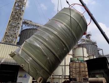 Cung cấp Bồn Composite chứa hoá chất cho nhà máy Kwang Sung - KCN Dầu Giây - Đồng Nai